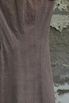 Marc Le Bihan 21915 Silk Shrinkage Stretch One-Piece Dress Collection French High-Level Handmade MLB-21942-GMMG Deadwood Rose PMLB4